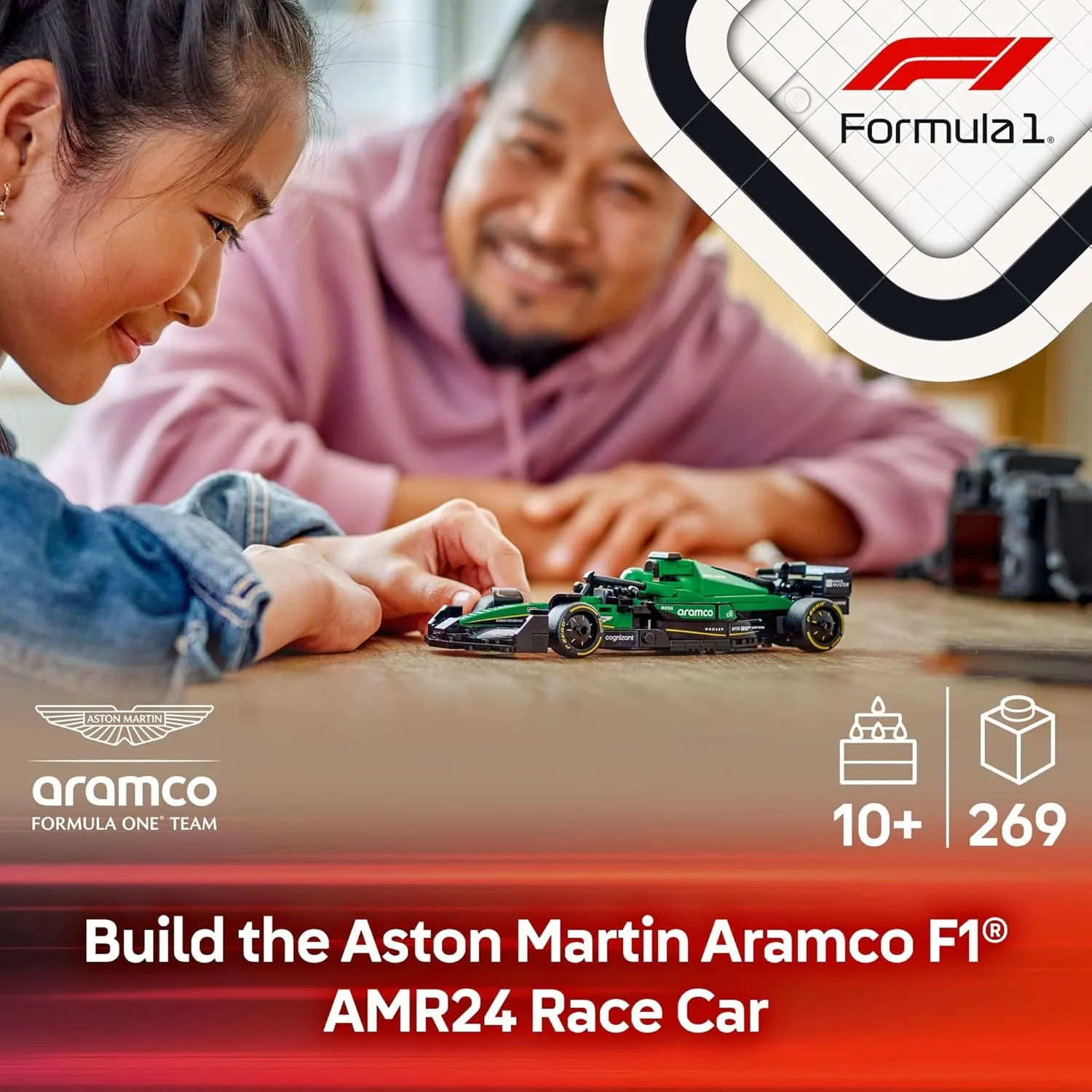 Lego 77245 - Speed Aston Martin Aramco F1 AMR24