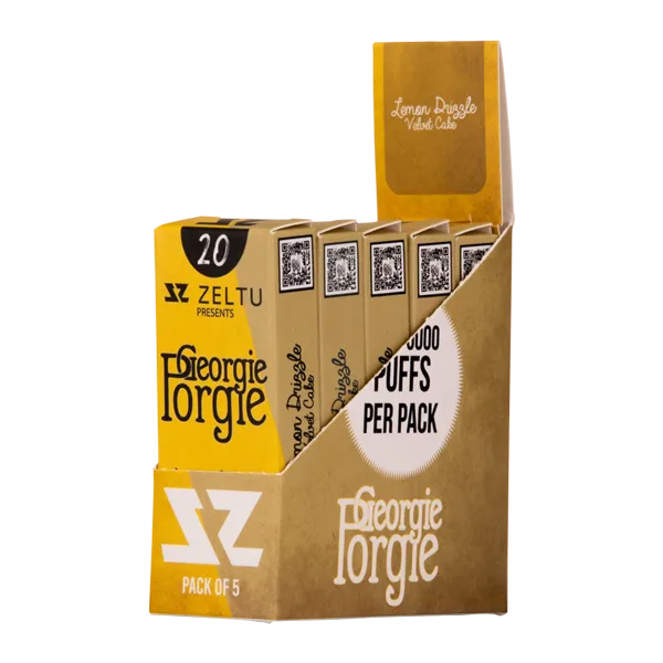 Lemon Drizzle Velvet Cake Georgia Porgie Zeltu X3 Pods