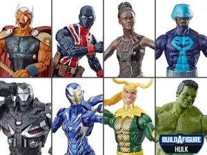 Marvel Legends Avengers: Endgame Wave 4 set of 7 BAF Hulk Action Figures