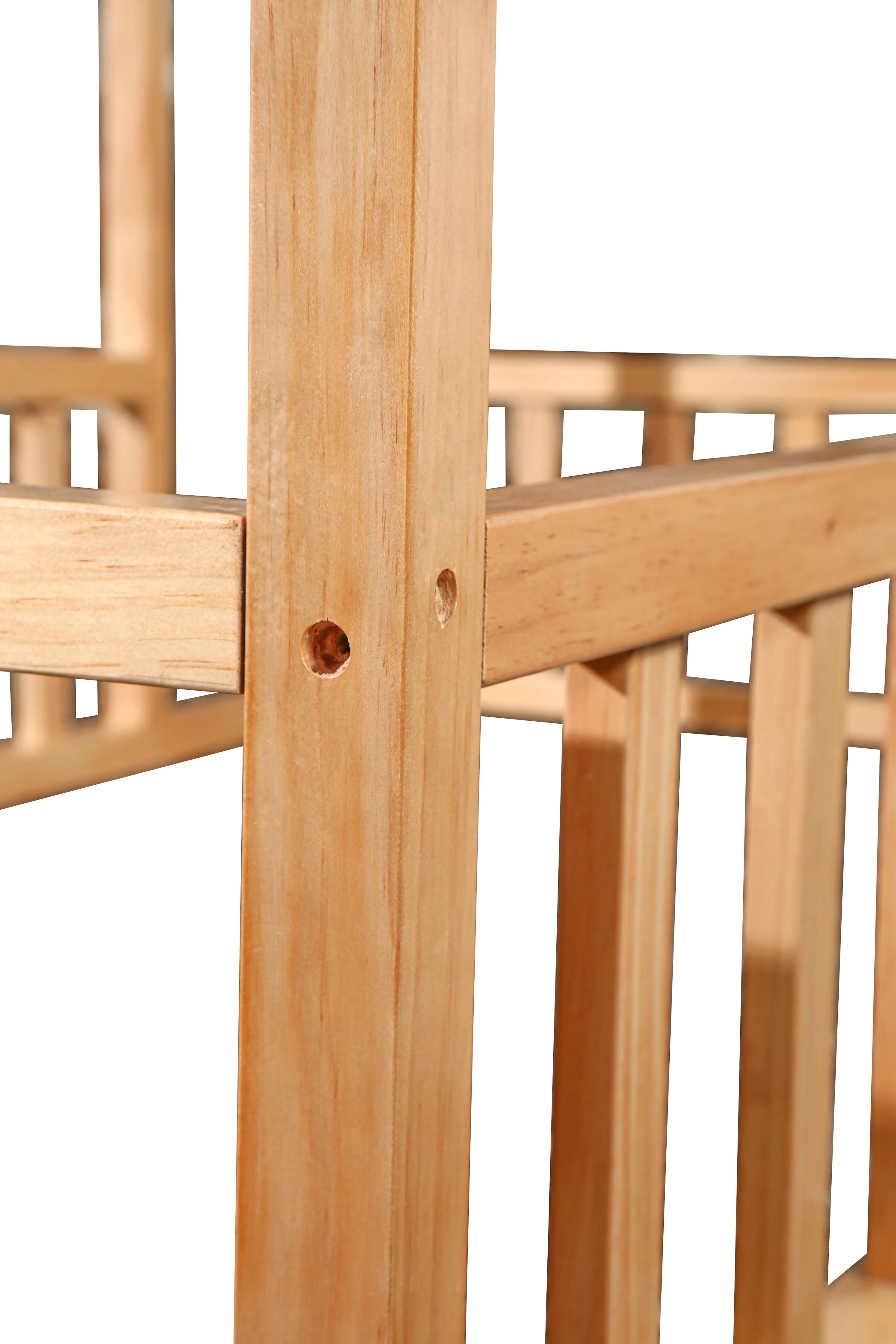 Montessori House Bed With Rails