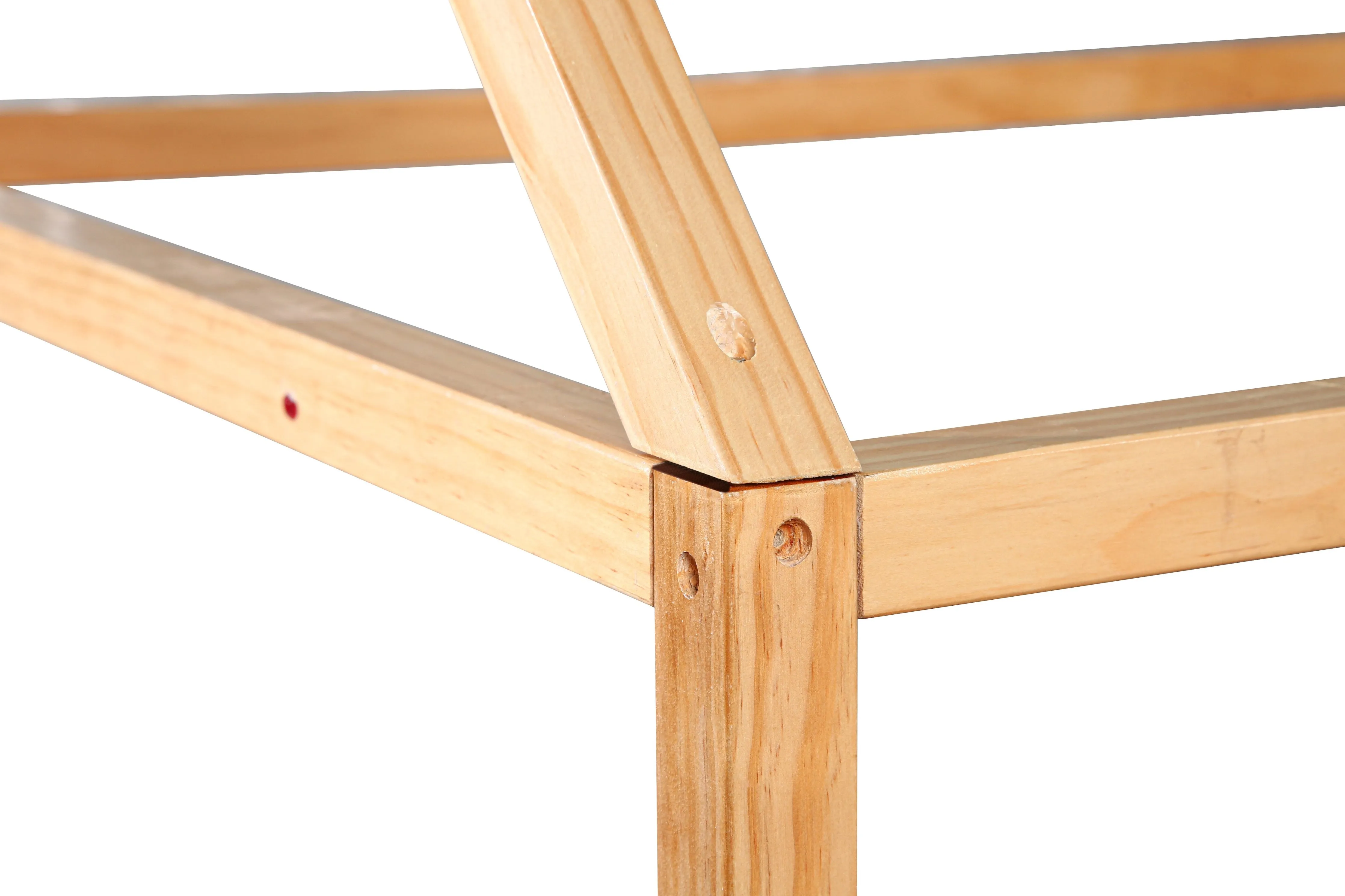 Montessori House Bed With Rails