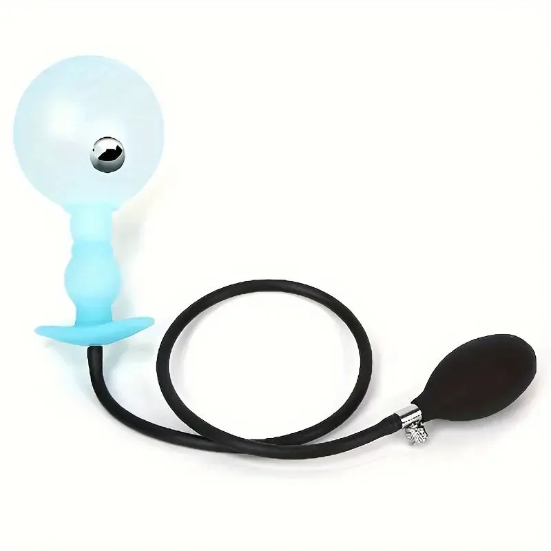Noctilucent With Steel Ballsinflatable Anal Plug Anal Dilation Device