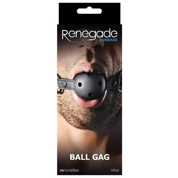NS Novelties - Renegade Bondage Ball Gag (Black)
