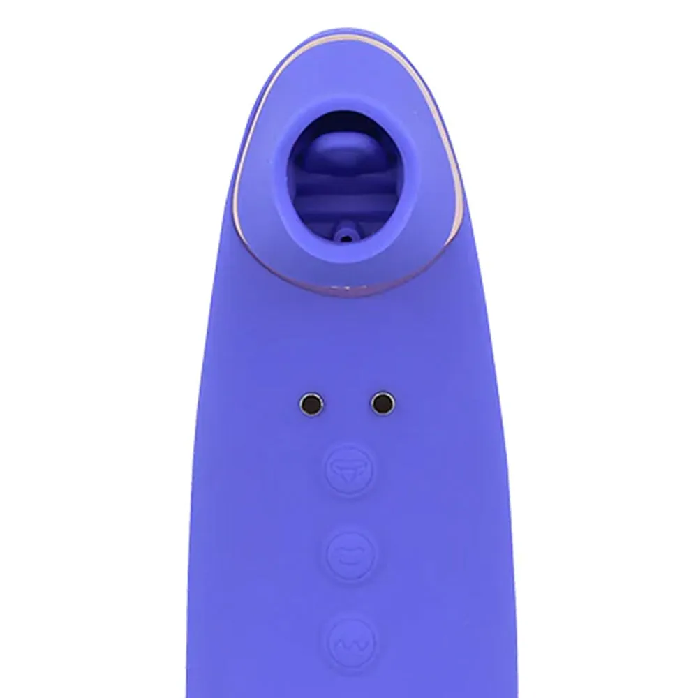 Nu Sensuelle Trinitii Clitoral Suction & Licking Vibrator