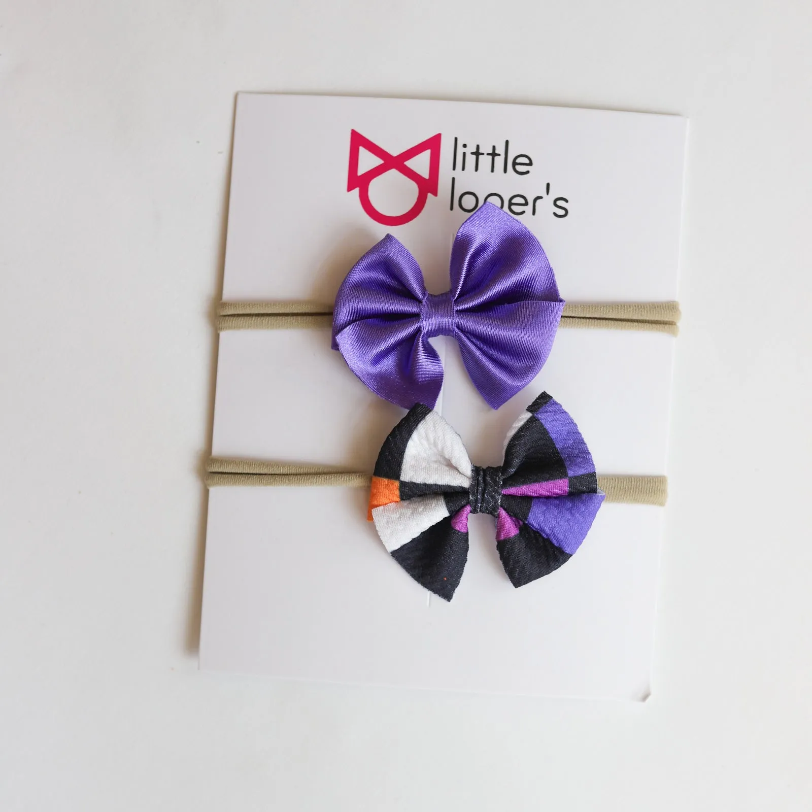 October Dainty Bow Set
