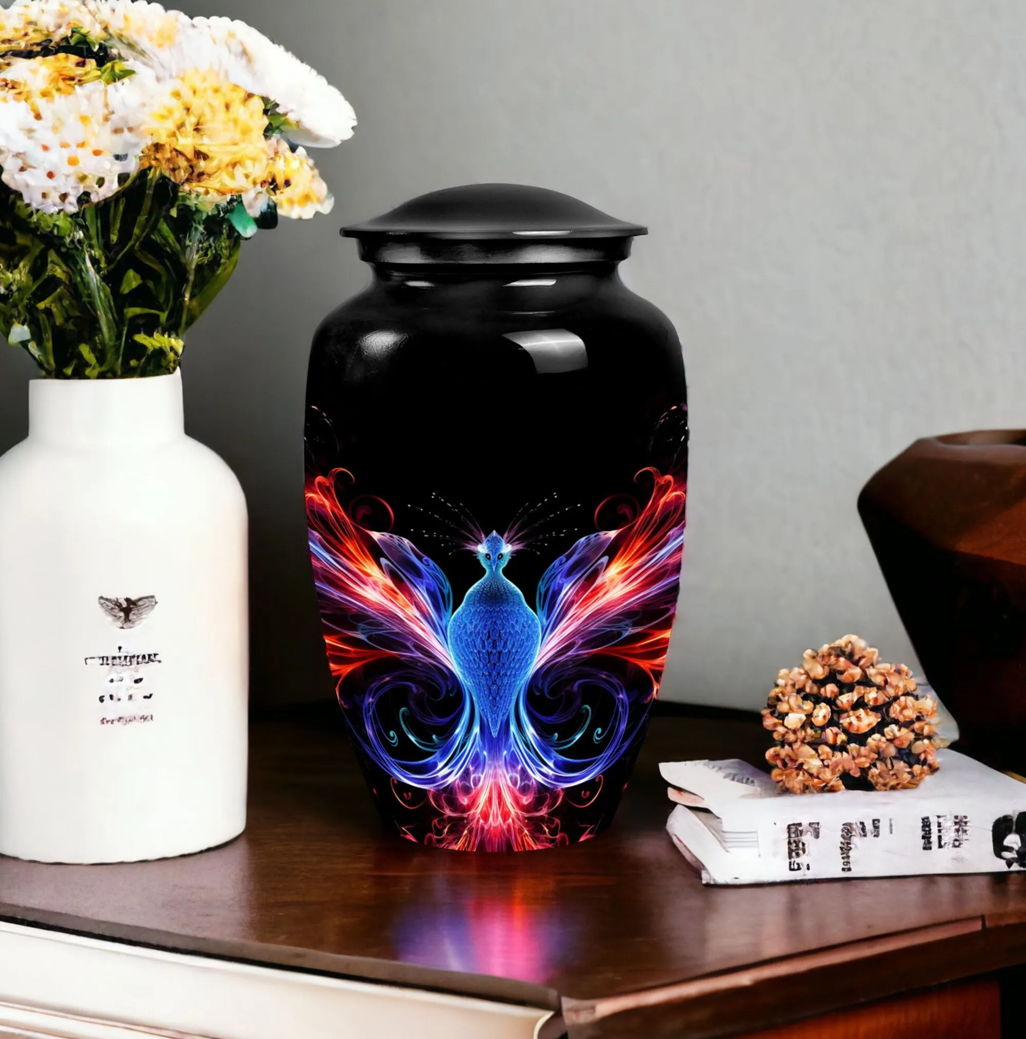 Phoenix Urn: Large Burial and Funeral Urns for Adult Female Human Ashes