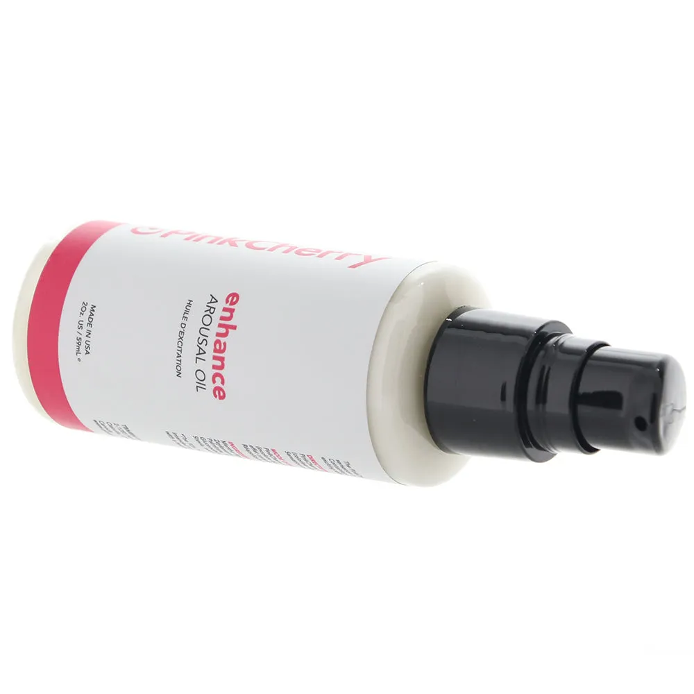 PinkCherry Enhance Arousal Oil in 2oz/59ml