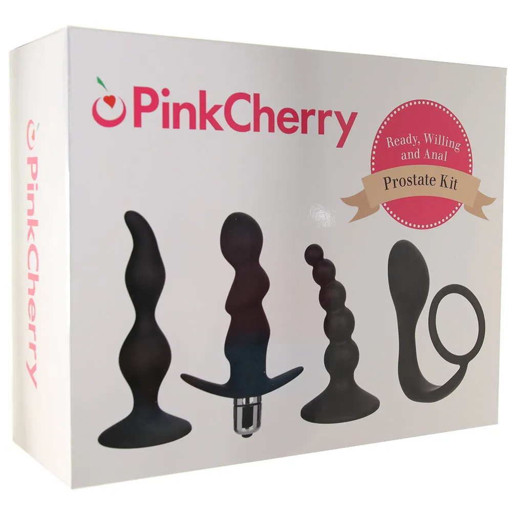 PinkCherry Ready, Willing and Anal Prostate Kit