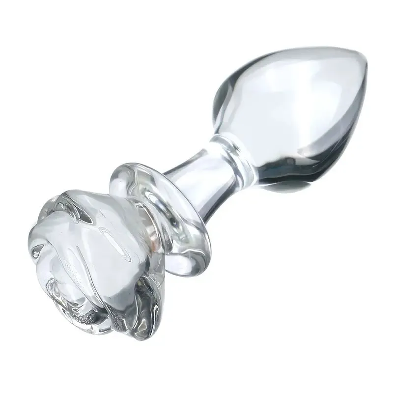Premium Glass Anal Plug For Couples Adult Sex Toy For Men Women