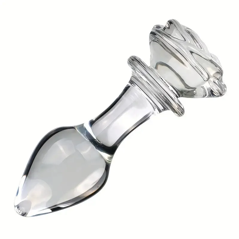 Premium Glass Anal Plug For Couples Adult Sex Toy For Men Women