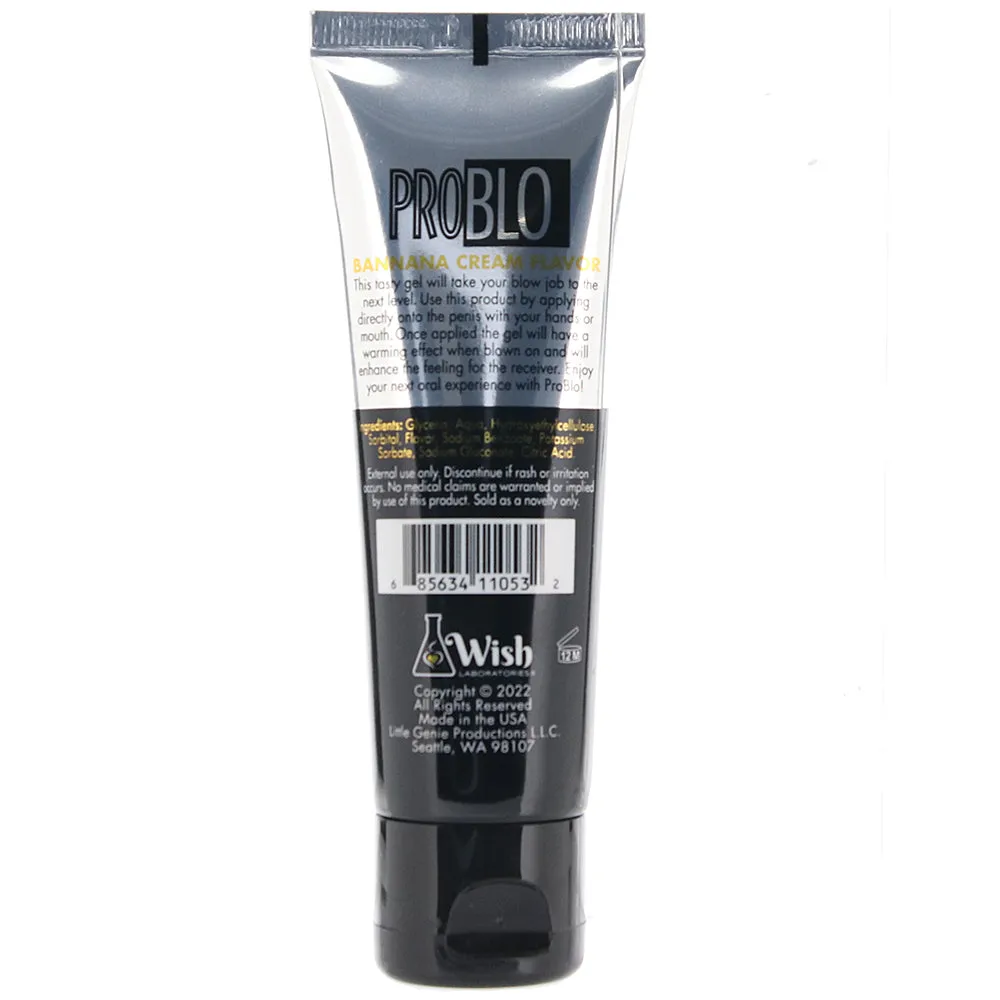 Pro Blo Flavored Oral Gel 1.5oz/44ml in Banana Cream