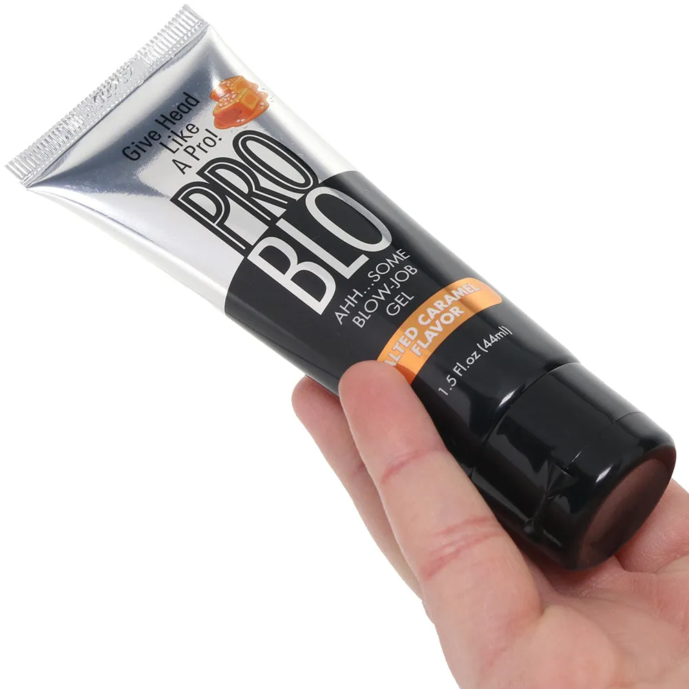 Pro Blo Flavored Oral Gel 1.5oz/44ml in Salted Caramel