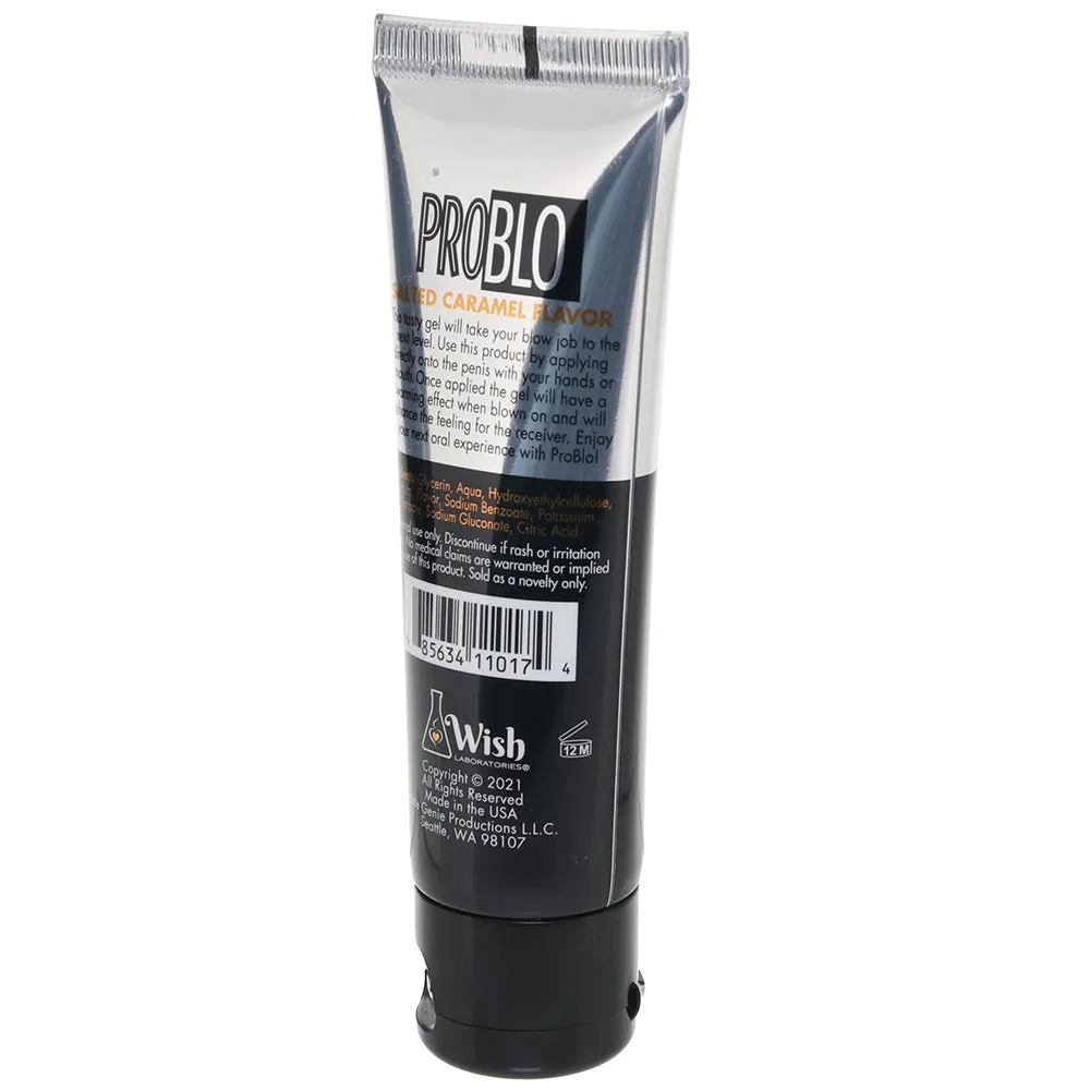 Pro Blo Flavored Oral Gel 1.5oz/44ml in Salted Caramel