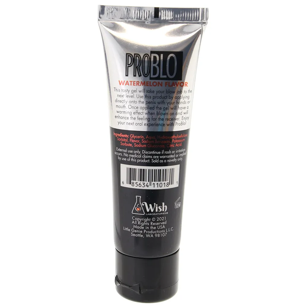 Pro Blo Flavored Oral Gel 1.5oz/44ml in Watermelon