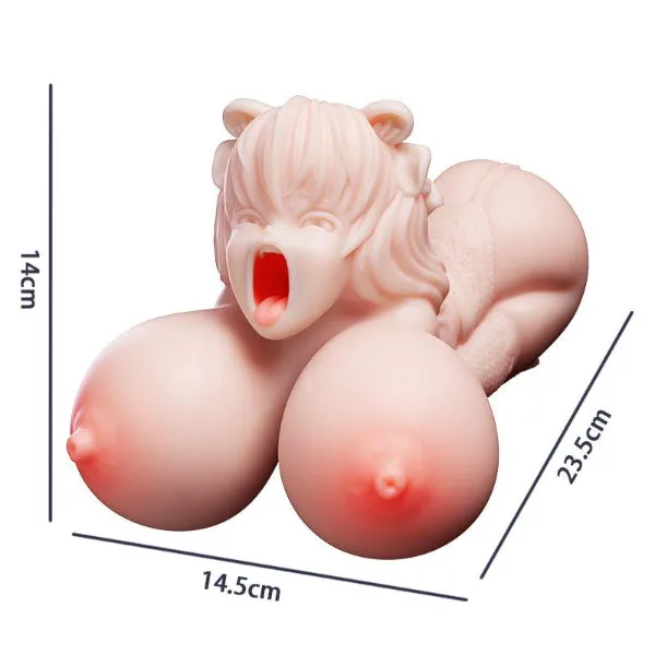 Propinkup 2 IN 1 Blowjob Anime Sex Doll Masturbator Fiona