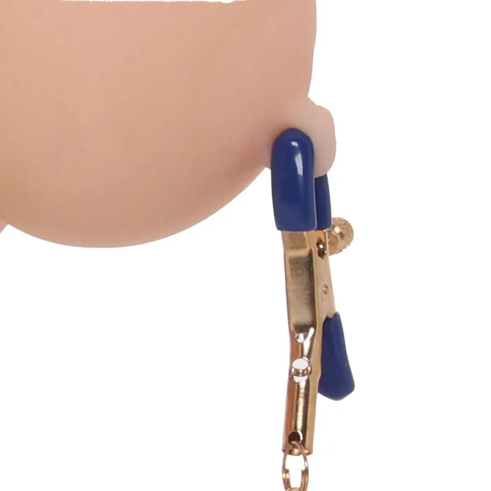 Sex & Mischief Cougar Chained Nipple Clamps