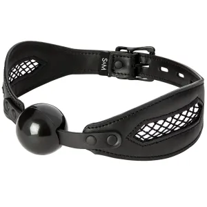 SEX & MISCHIEF FISHNET BALLGAG