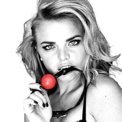 Sex and Mischief - Solid Red Ball Gag