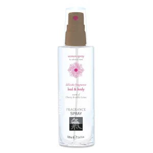 Shiatsu - Hedione Pheromone Spray Bed and Body For Her Cherry White Lotus