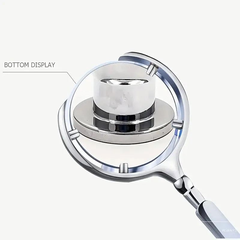 SM Stainless Steel Chastity Penis Ring Hollow Enema Anal Plug