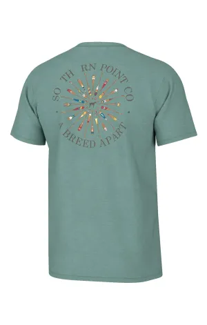 Southern Point Boat Paddles Short Sleeve Tee