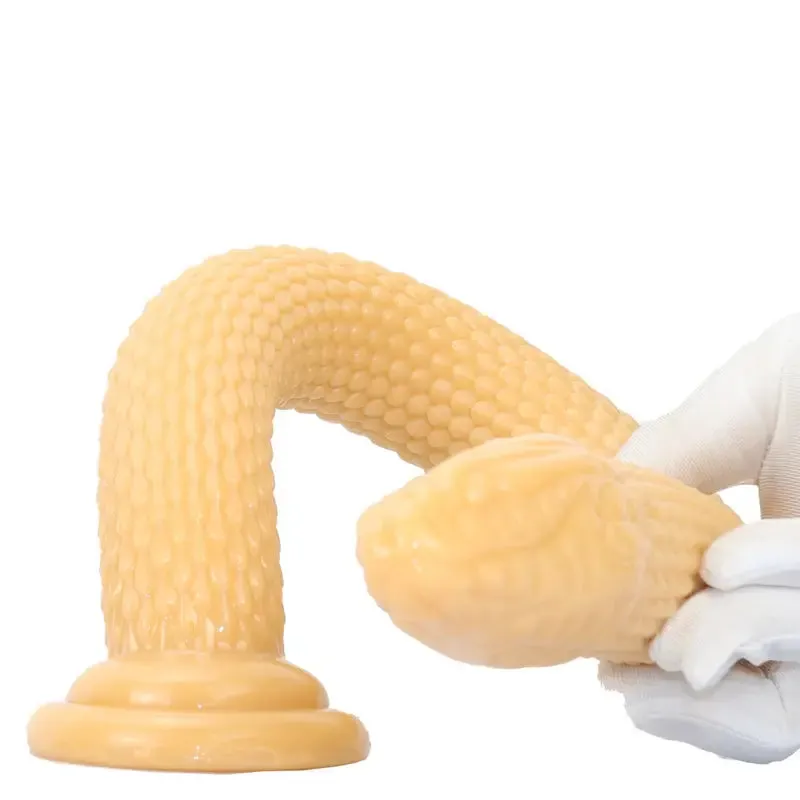 Special-shaped Snake Head Anal Plug Scales Stimulation Anal Expander