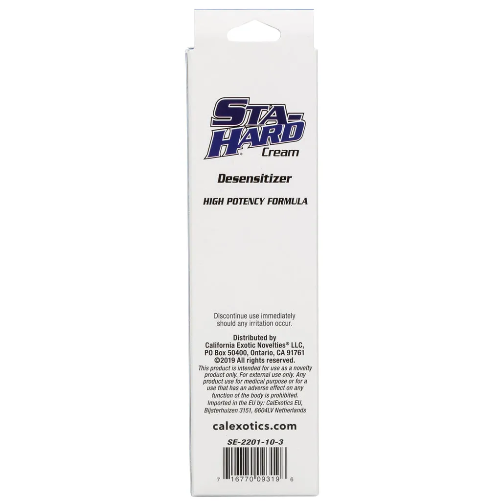 Sta-Hard Desensitizer Cream in 4oz/118ml