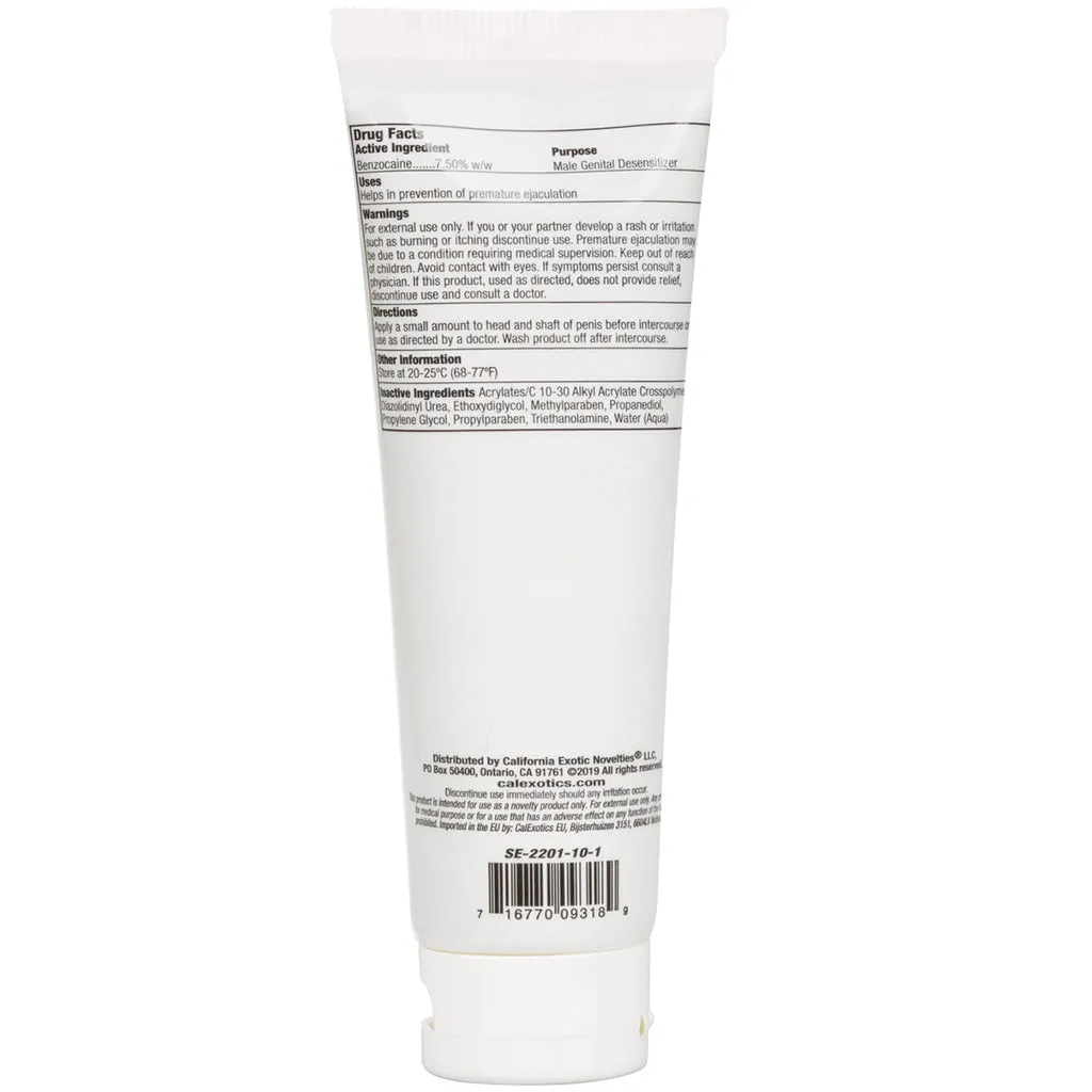 Sta-Hard Desensitizer Cream in 4oz/118ml