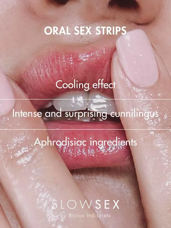 Strips Orali alla Menta Slow Sex