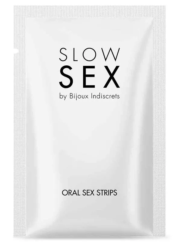 Strips Orali alla Menta Slow Sex