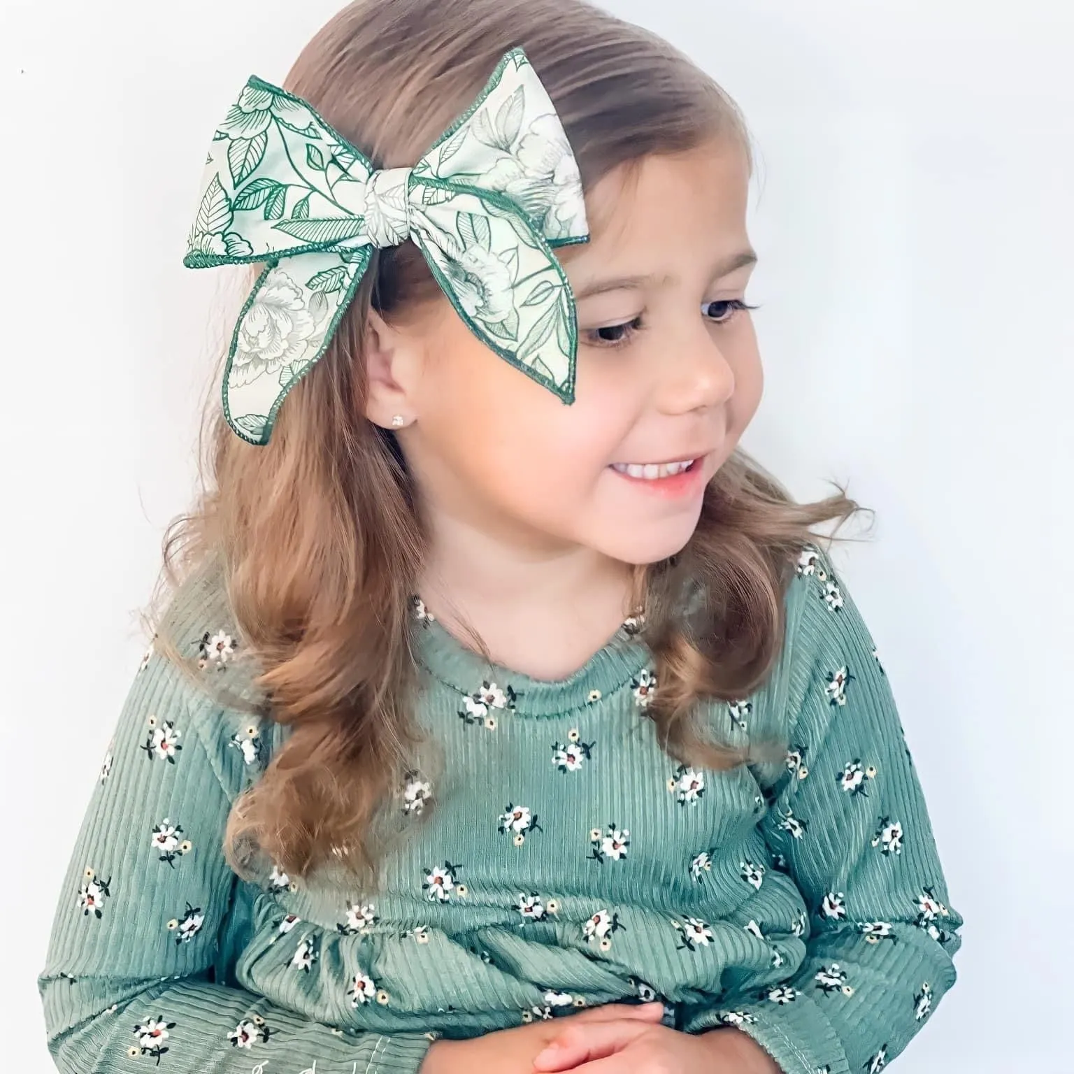 Swanky - Green Floral