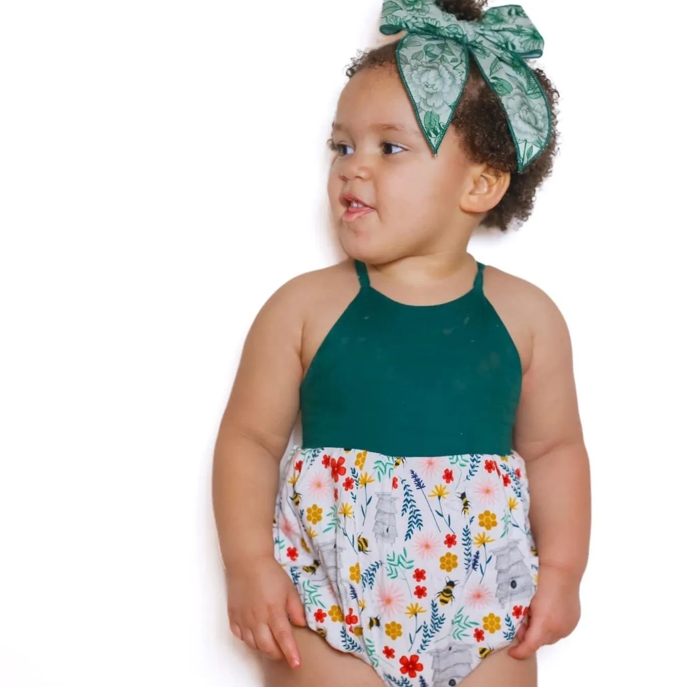 Swanky - Green Floral