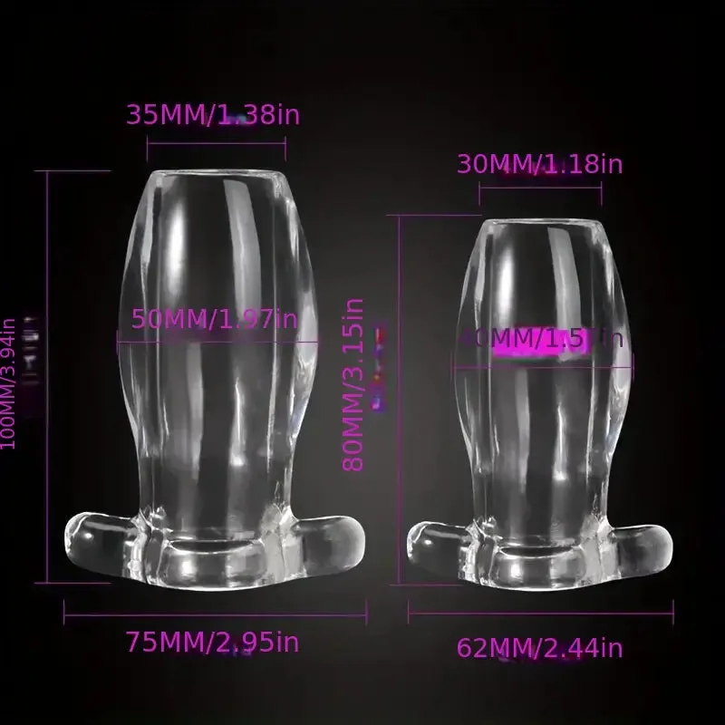 Tunnel Butt Plug Enema Douche Hollow Anal Douche Prostata Massager