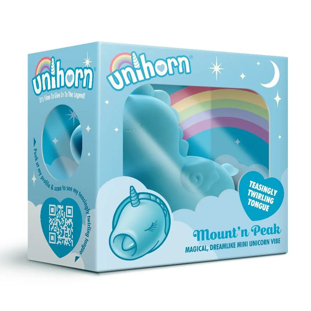 Unihorn Mount'n Peak Licking Clitoral Vibrator