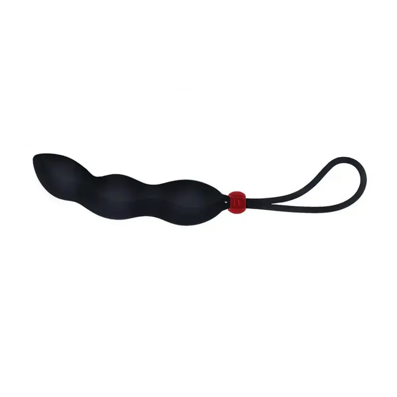 Unique Shaped Silicone Butt Plug BDSM Games Flirting With Cock Ring