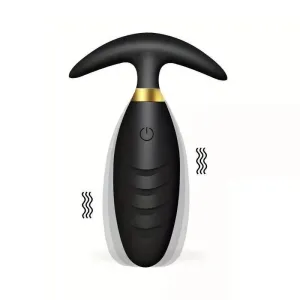 USB Powered Anal Butt Plug With 10 Vibration Modes G-Spot Vibrator