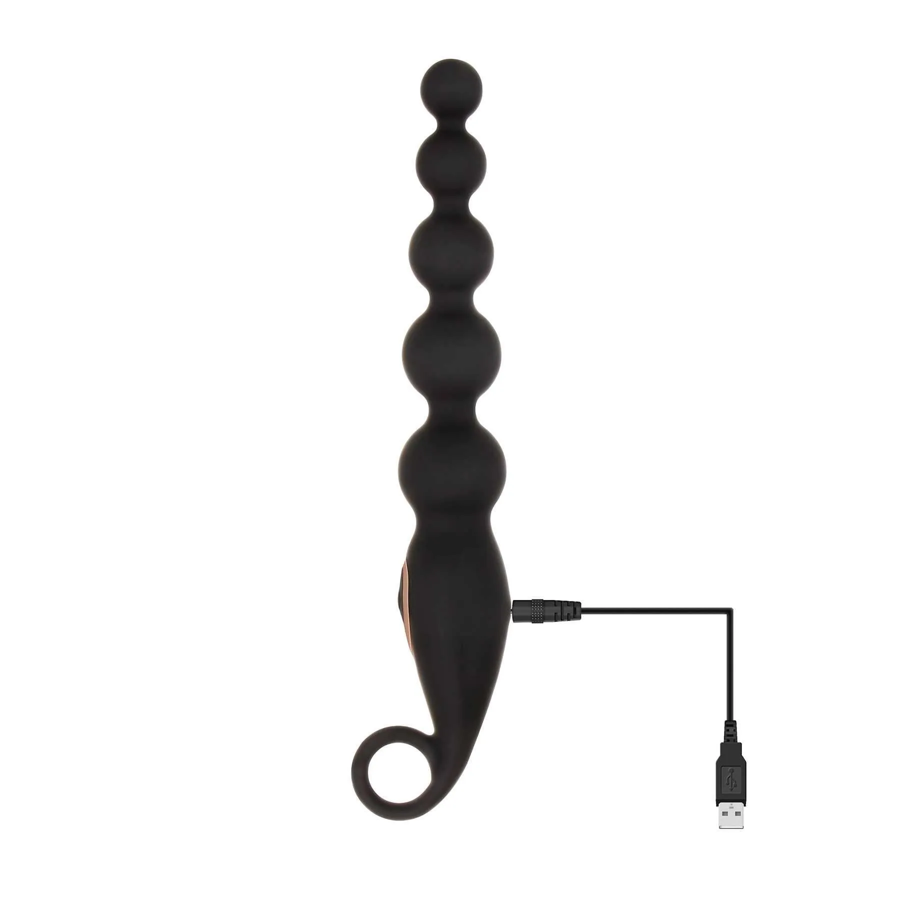 Vibrating 5.5" Anal Bead Stick