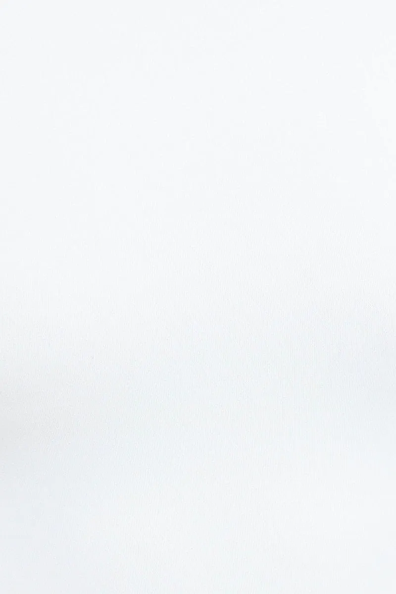 White Supersoft Bodysuit Sleeveless